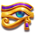 golden tomb guardians eye symbol icon