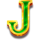 golden tomb guardians j symbol icon