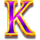 golden tomb guardians k symbol icon
