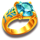 golden tomb guardians ring symbol icon