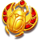 golden tomb guardians scarab symbol icon