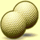 golden tour green symbol icon