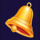 golden tree 100 bell symbol icon