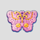 golden tree butterfly symbol icon