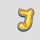 golden tree j symbol icon