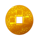golden wins coin symbol icon