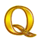 golden wins deluxe q symbol icon