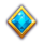 goldstorm ultra blue diamond symbol icon