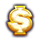 goldstorm ultra gold dollar symbol icon