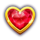 goldstorm ultra ruby heart symbol icon