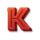 gorilla fortune punch k symbol icon