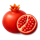 gorilla fortune punch pomegranate symbol icon