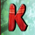gorilla k symbol icon