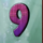gorilla nine symbol icon
