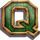 grand buffalo hold and win q symbol icon