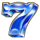 grand money blue seven symbol icon