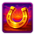 grand mustang horseshoe symbol icon