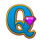 grand mustang q symbol icon