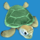 great blue turtle symbol icon