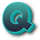 great ghosts q symbol icon