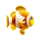 great reef fish symbol icon