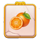 greece fruits orange symbol icon