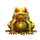 greedy fortune pig frog symbol icon
