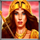 greek fortune woman symbol icon