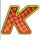 green light k symbol icon