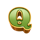 green machine blitz q symbol icon