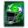gridiron fortune hold and win green star helmet symbol icon