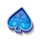groovy knights dream drop spade symbol icon