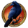 guardian of the realms raven emblem symbol icon