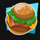 hacksaw gaming eye of the panda burger symbol icon