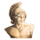 hail caesar statue symbol icon