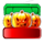 halloween golden winner 6 symbol icon