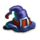 halloween treasures hat symbol icon