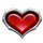 hammer of aesir heart symbol icon