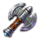 hammerstorm battle axe symbol icon