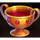 hand of gold cup symbol icon
