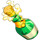 hangovers and holidays champagne symbol icon