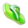 hangovers and holidays flip flops symbol icon