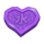 happy bamboo heart symbol icon