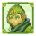 happy bamboo monkey character symbol icon