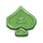 happy bamboo spade symbol icon