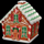 happy holidays house symbol icon