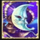 harlequin carnival moon symbol icon