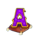 harlequin royale a symbol icon