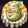 haunted circus clown symbol icon