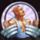 haunted circus male performer symbol icon